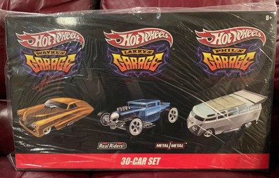 hot wheels larry's garage 30 car set
